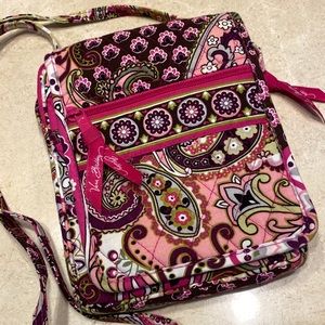 Vera Bradley Very Berry Paisley Bag